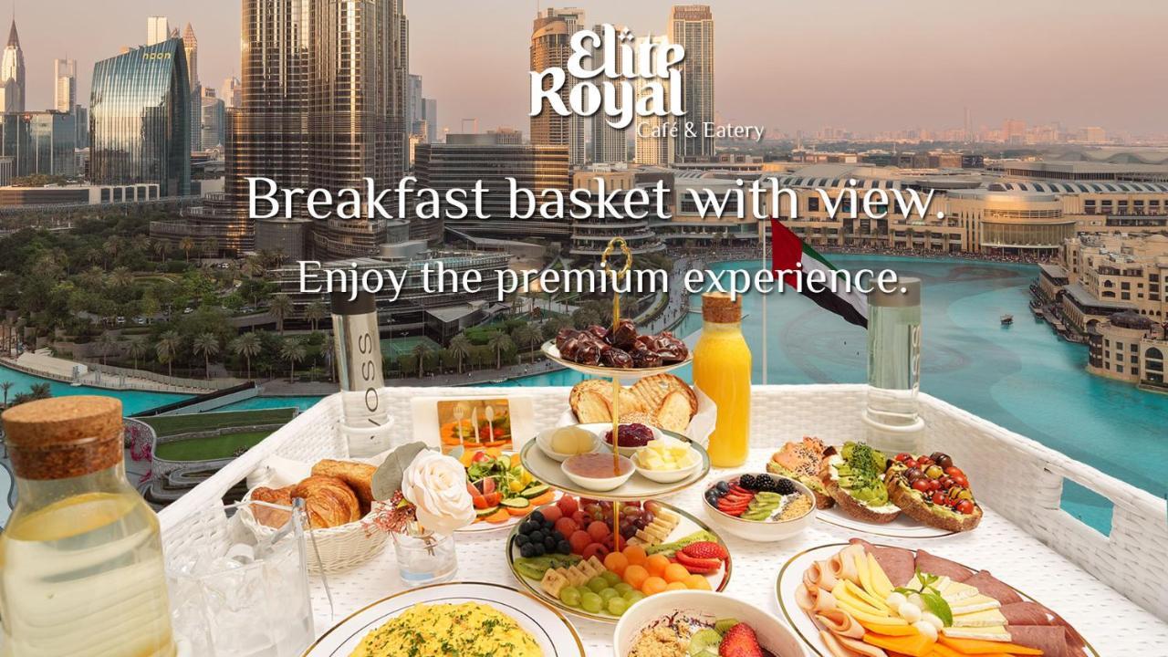 Elite Royal Apartment - Full Burj Khalifa And Fountain View - Caesar Dubai Exterior foto